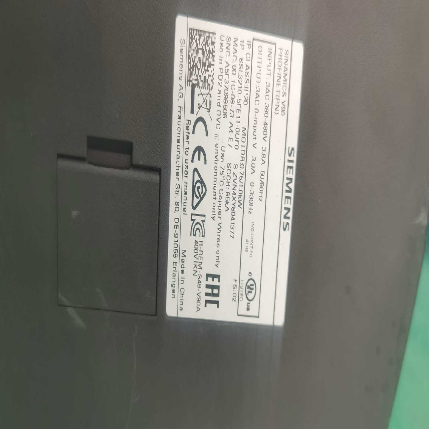 咨询-750w伺服驱动器1P6SL3210-5FE11-0