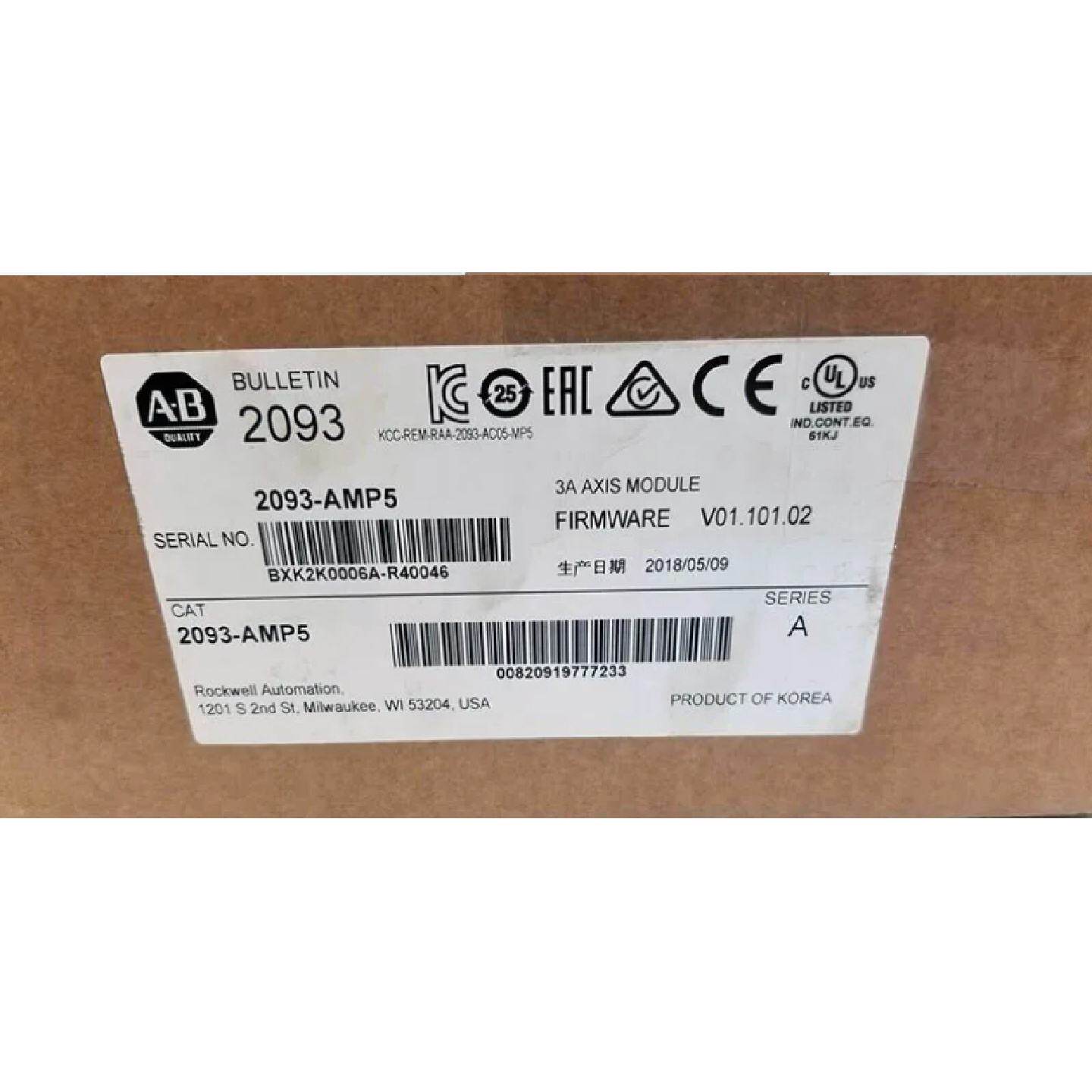 议价2093-AMP5 原装正品议价  Allen-Bradley  3A 轴模块伺服驱动