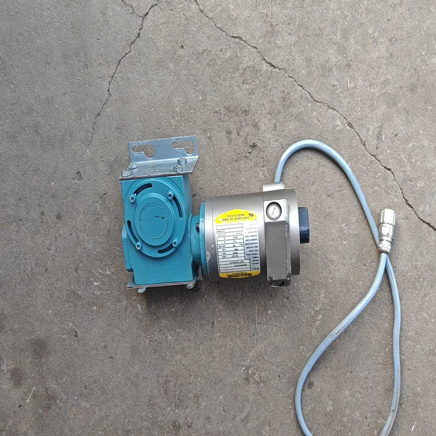 【星慕电子】美国葆德BALDOR直流伺服电机加减速机1比60成色非