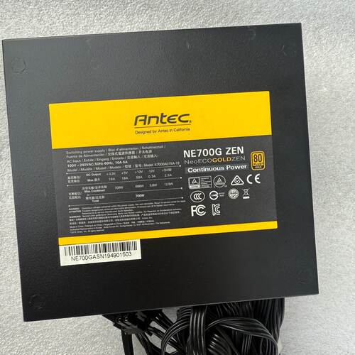 【询价】议价安钛克NE750G台式模组电源金牌 双路适用适用