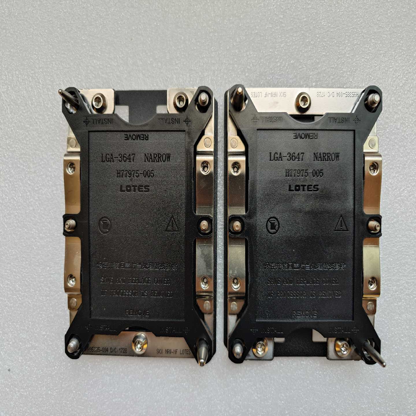 （洋洋设备）3647主板CPU底座支架散热器支架背板CPU座子L