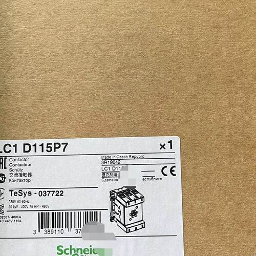 100进口LC1D115P7施耐德拍前询价
