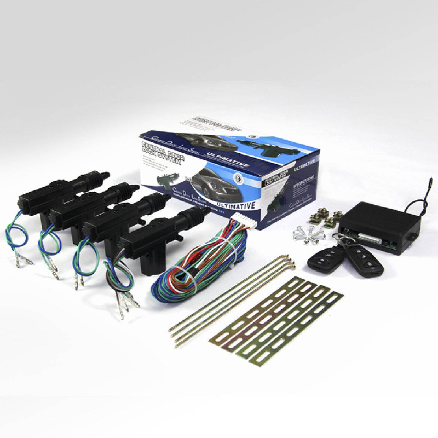 12V遥控中控锁遥控器远程开关锁接收质量好量大从优无钥匙门锁