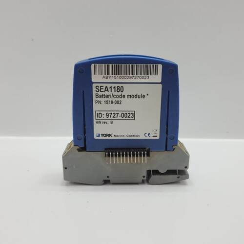 YORK SABROE SEA1180 BATTERYCODE MODULE 1510002 WITH BASE MOD