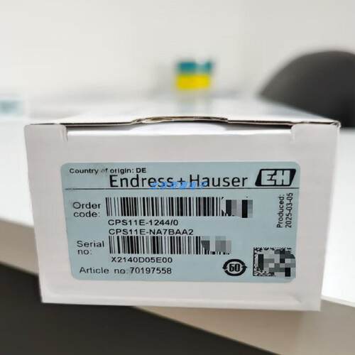 议价CPS11E-NA7BAA2恩德斯豪斯EH数字式pH电极 原装现货量大价优
