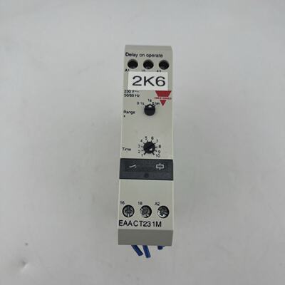 CARLO GAVAZZI EAACT231M TIME RELAY 0.1S0.1M 230V USED  WORKI