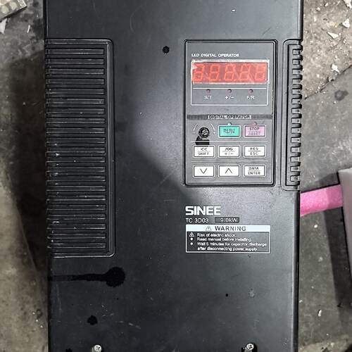 询价正弦变频器9kwTC3D039R03B成色如图实