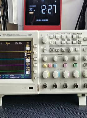 TDS2024B，正常使用的一台四通道，示波器，功能完好，精--议价商