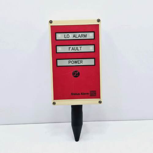 GDS STATUS ALARM  LO ALARMFAULTPOWER  UNIT