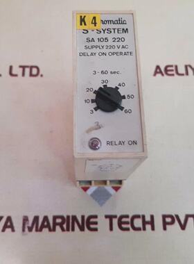 Electromatic SSystem SA 105 220 Delay On Operate Timer with