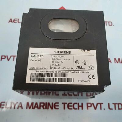 Contrleur De Programme De Brleur Siemens Lal2.25 220240V