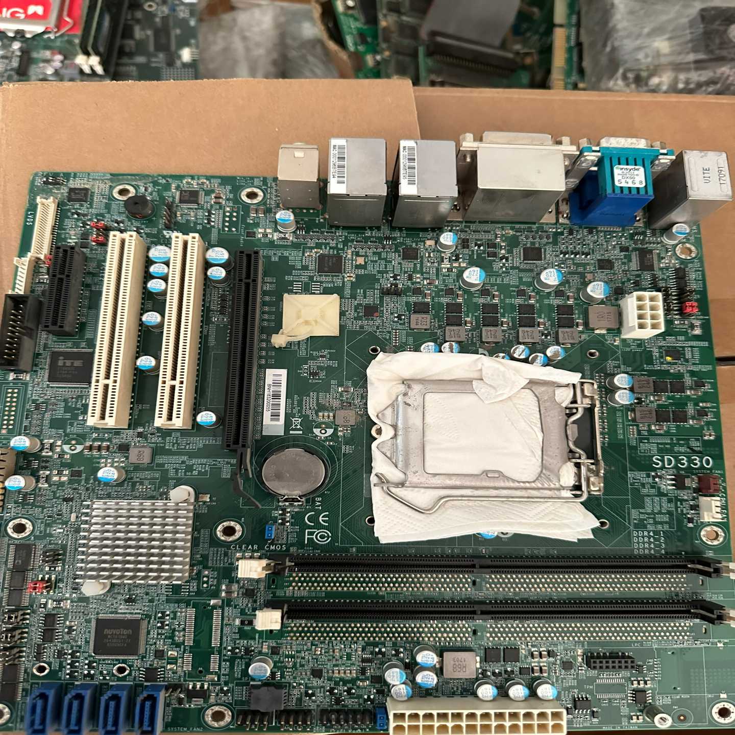 台湾DFI工控机主板SD330工业主板成色新询价