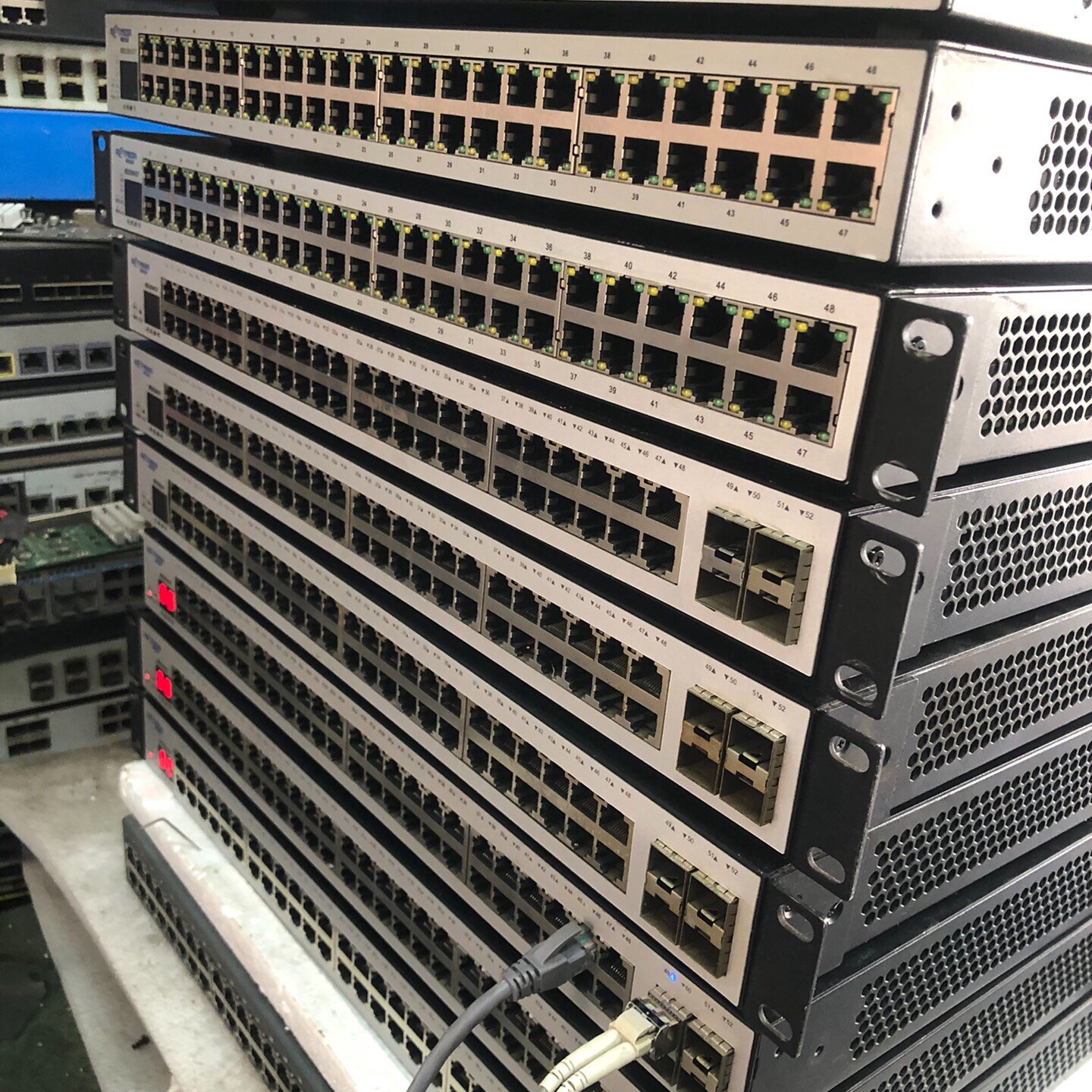 网月2994和2954万兆交换机支持pn 汇聚vlan成-议价