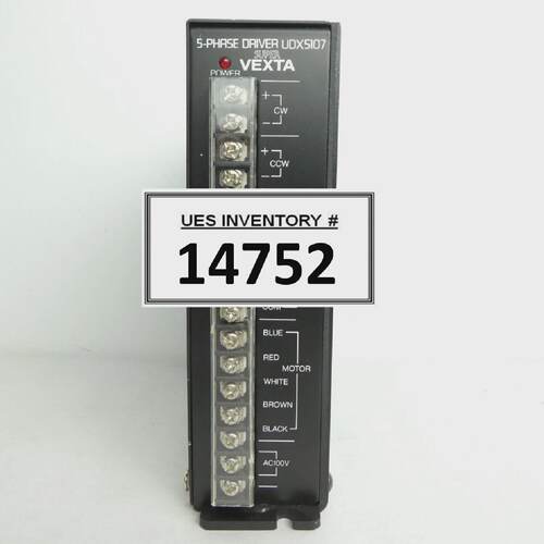 Oriental Motor UDX5107 5Phase Driver Super VEXTA Working Sur