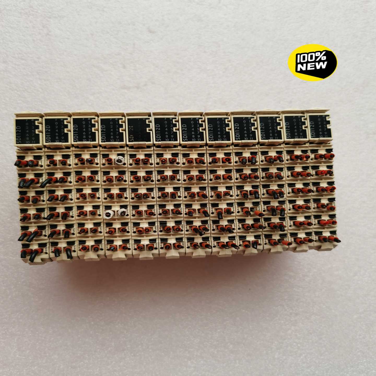 施耐德TM5SDI12D原装拆机PLC模块，功能正常包好用，--议价商品