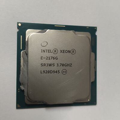 【询价】E2176G 6核12线程 使用完好功能齐全