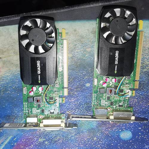 丽台图形显卡K620。卡。正常使用。有两片。打550议价