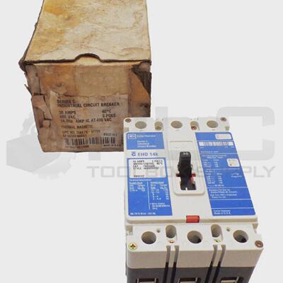 Nuevo CUTLER HAMMER EHD3030C Industrial Disyuntor 30A 6638C9