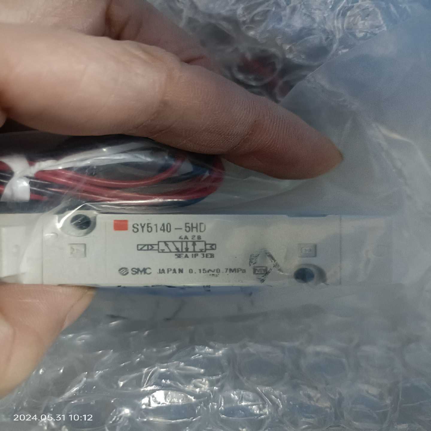 smc电磁阀sy5140-5hd，就一个，实物图片，询价