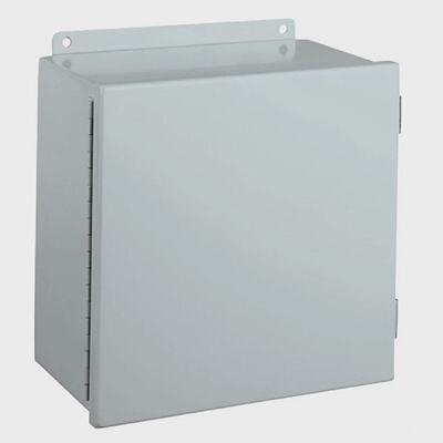 WIEGMANN B141208CH Hinge Enclosure Box 14x12x8 Carbon Steel