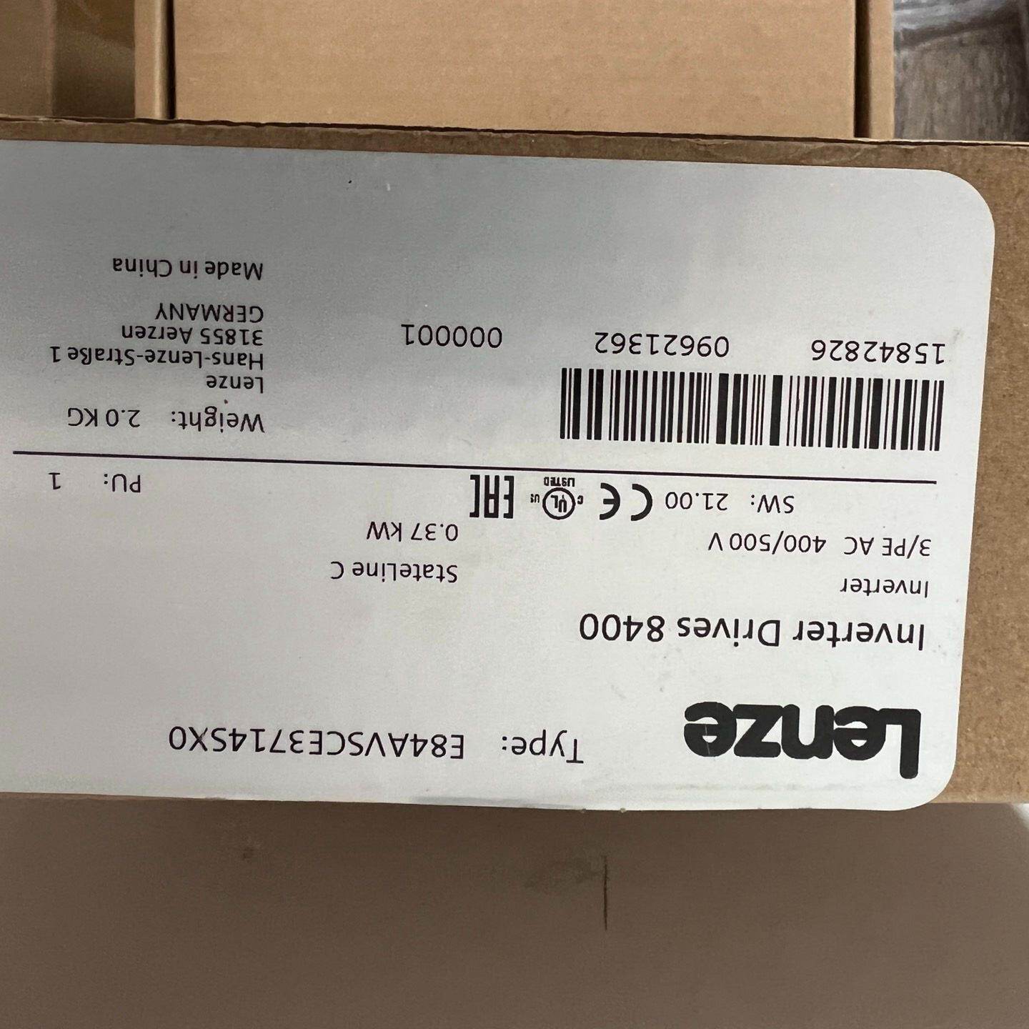 【询价】伦茨变频器E84AVSCE3714SX0适用