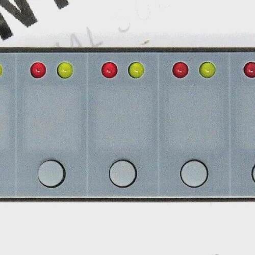Johnson Controls Simplex 41001282 16 LED  8 Switch Display M