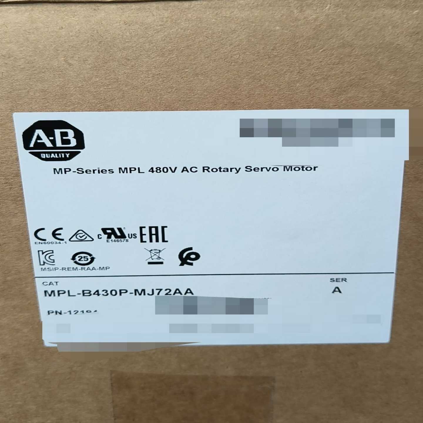 MPL-B430P-MJ72AA伺服电机议适用