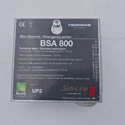SODIMAS SAFELINE BSA 800 EMERGENCY POWER Elevator parts lift