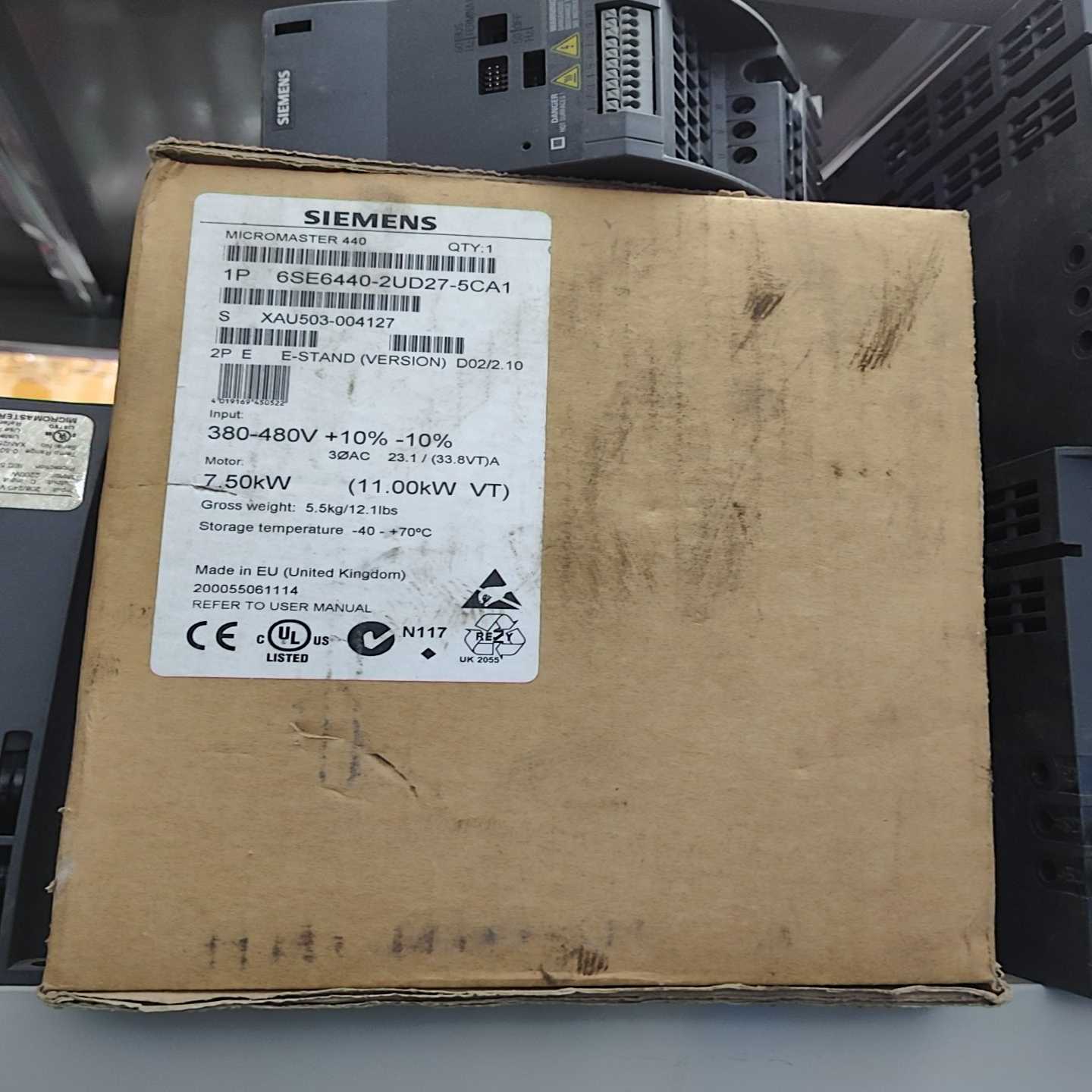 西门子440变频器6SE6440-2UD27-5CA17.议价