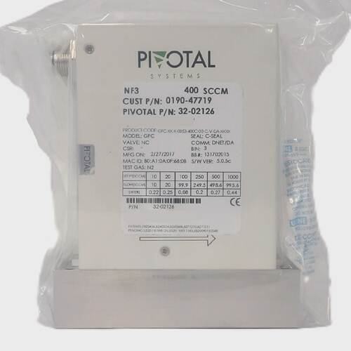 Pivotal Systems 3202126 Mass Flow Controller MFC 400 SCCM NF