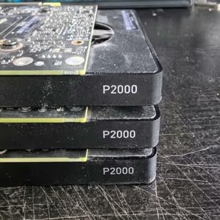 丽台 P2000图形专用显卡，5G显存。成色如图。打950议价