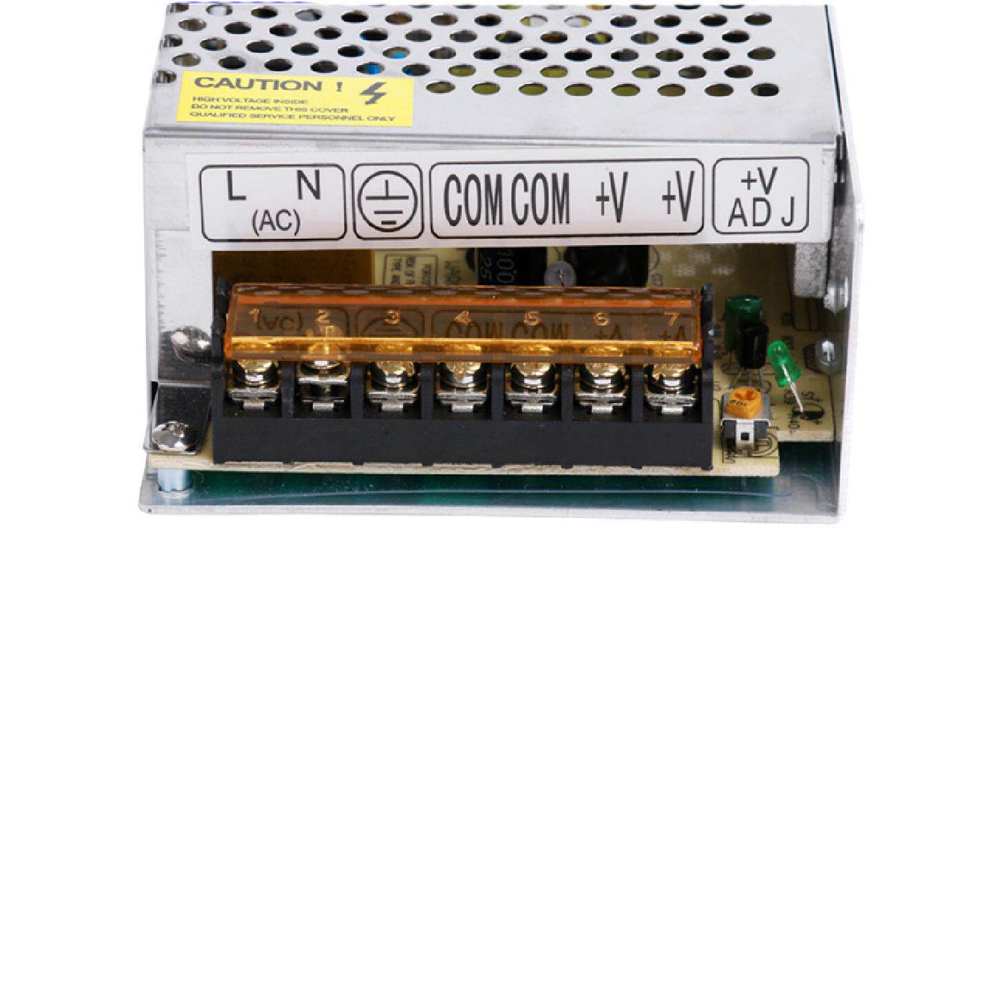 监控安防变压器12V6A72W灯条灯带开关电源12V6A75W电源S-75-12 - 实物图