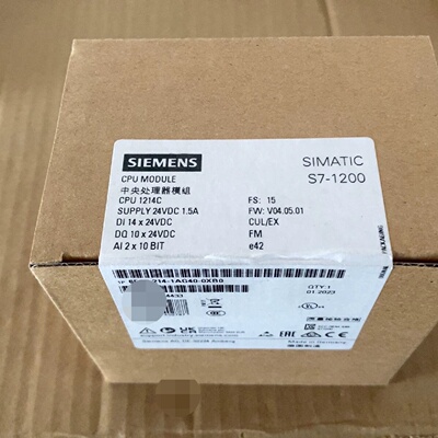 询价*PLC6ES72141AG400XB0未