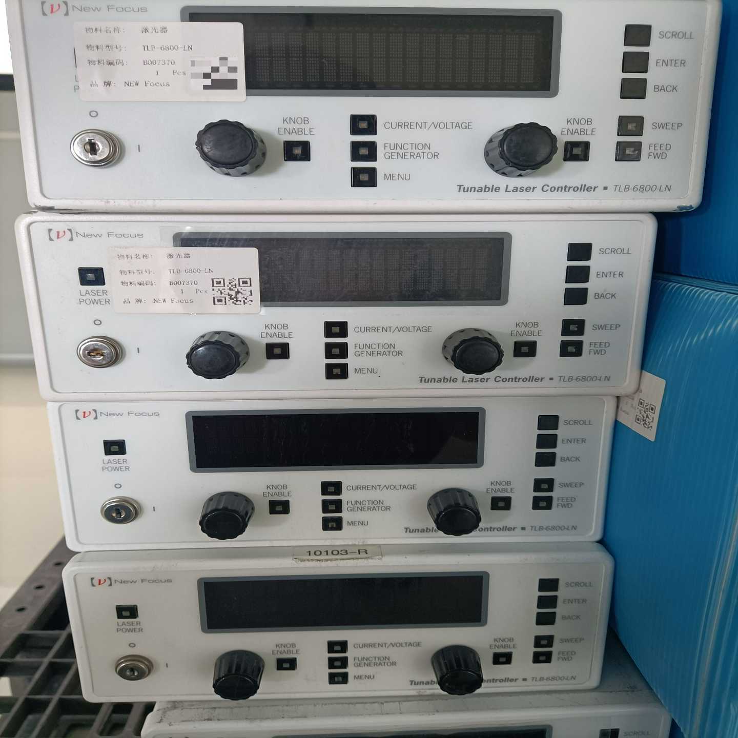 NewFocus可调谐激光器TLB-6800-LN控制器，--议价商品