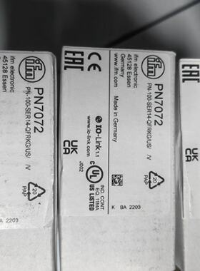 议价原装【只卖正品】IFM易福门感测器PN7072