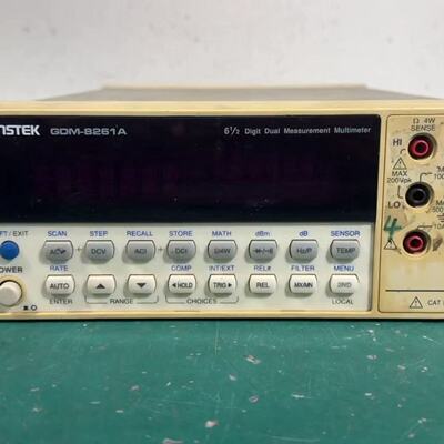GWINSTEK固纬GDM-8261A    6½双显万用表议价