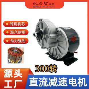 电动车电机12V24V250W三轮车电机减速马达MY1016 批发自行车改装