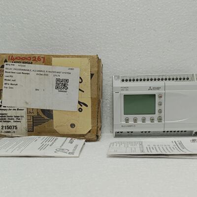 Mitsubishi AL224MRD Alpha 2 Logic Module 24VDC 15IN9OUT New