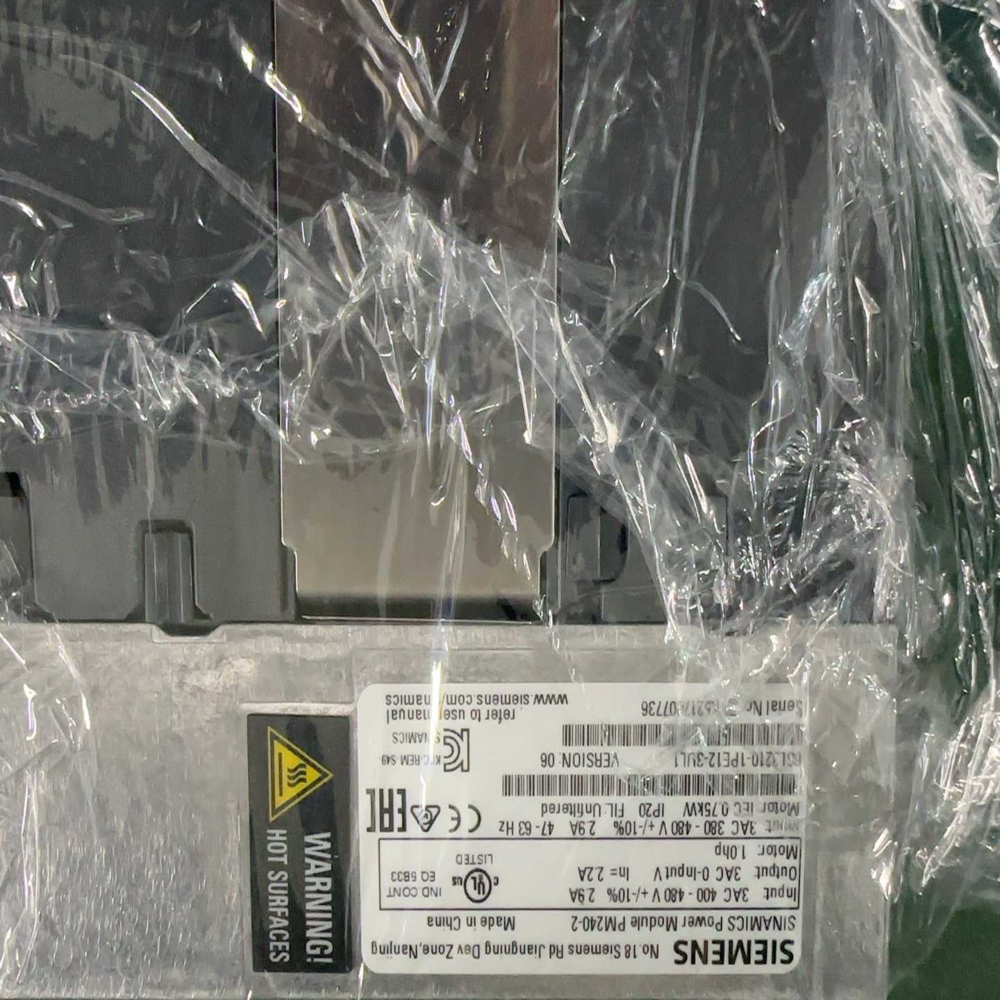 【议价】6SL3210-1PE12-3UL1实物图拍摄适用