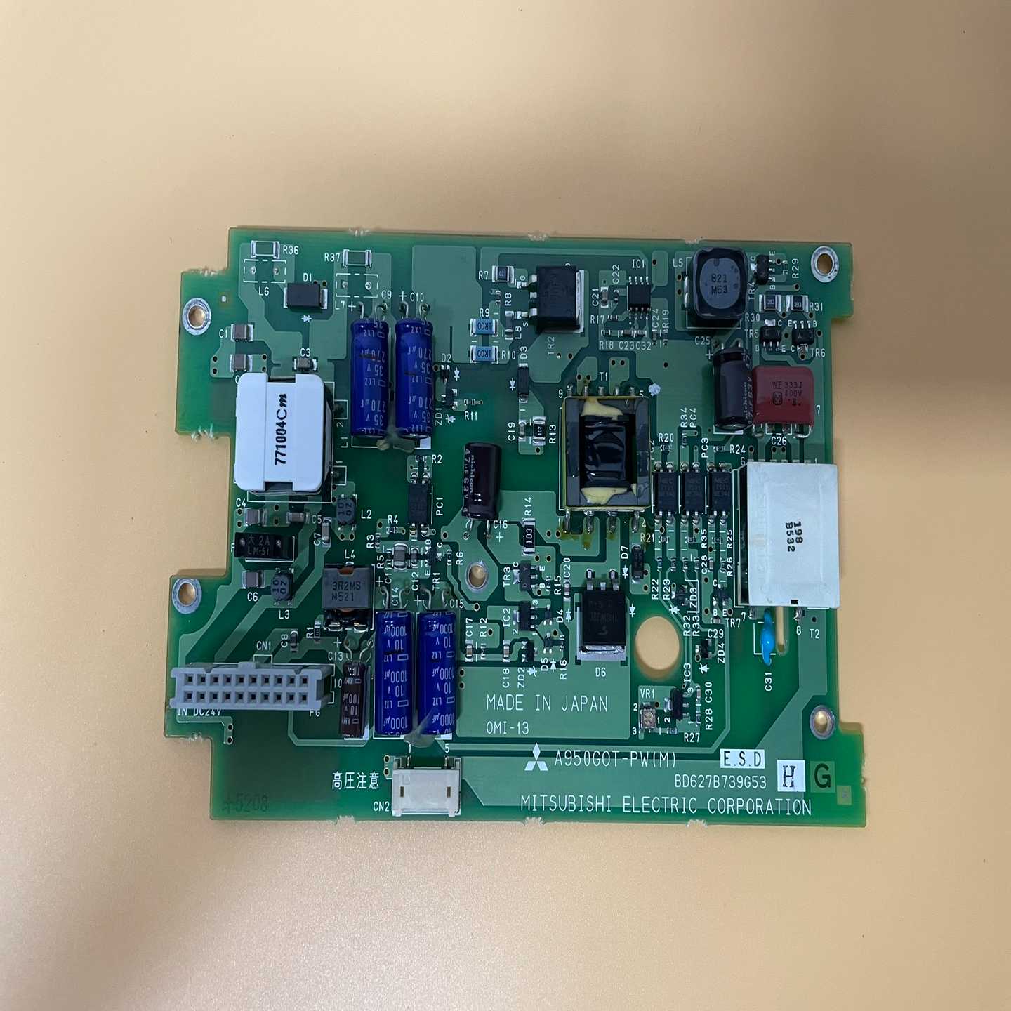 议价三菱触摸屏电源板BD627B739G53