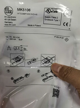 配件易福门IFMMK5106感器MK5116MK5134MK5101议价