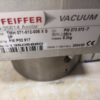 配件普发pfeifferTMH071012005XS分子泵议价