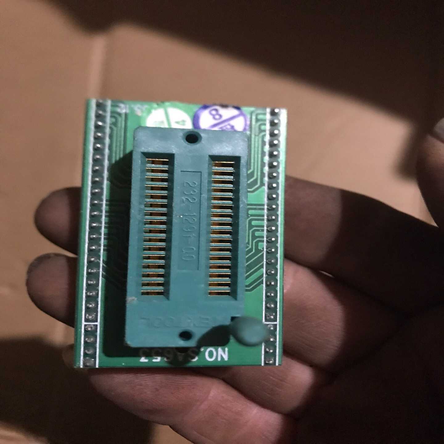 询价~TEXTOOL烧录座232-1291-00，有5个，如图