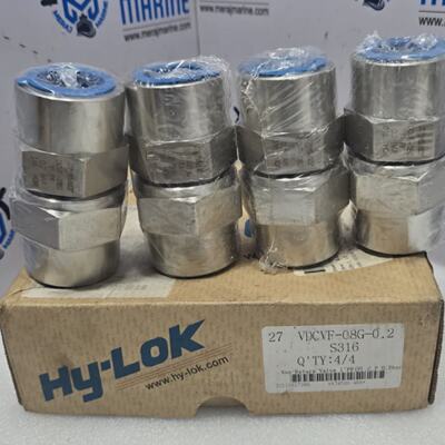 HyLok VDCVF08G0.2 Robinet AntiRetour 1 PF F S316