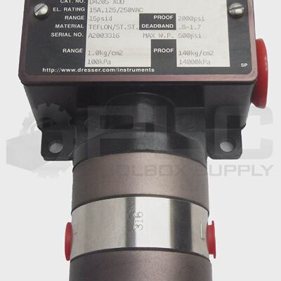 Neu ASHCROFT D420S XUD Druck Schalter 15A 125250VAC 15PSID