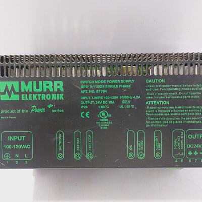 Alimentation lectrique  Dcoupage Monophase Murr Elektronik M