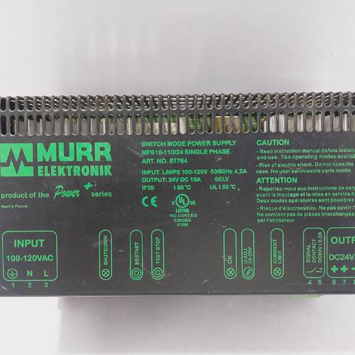 Alimentation lectrique  Dcoupage Monophase Murr Elektronik M