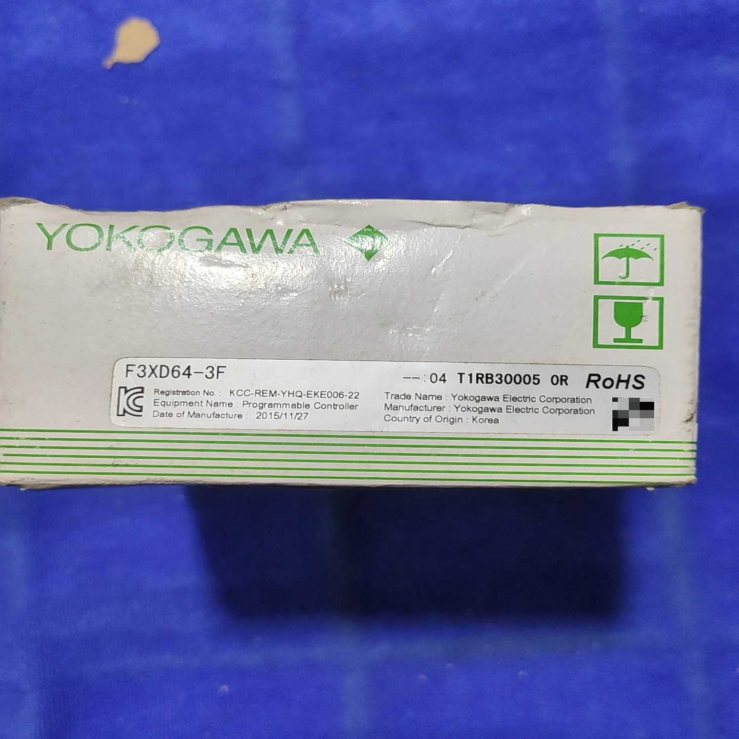 横河PLC模块F3XD64-3F全新原装韩国制造实物--议价商品