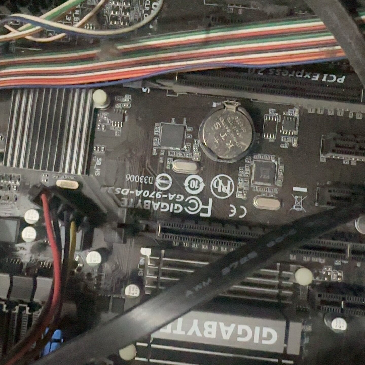 技嘉970ADS3PFX8300套装大版正常使用现-议价