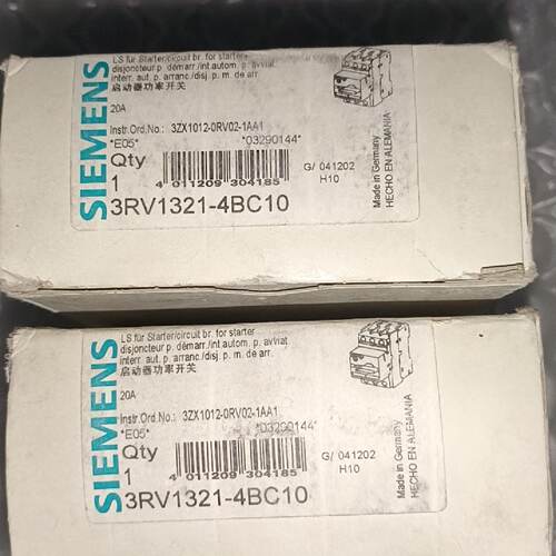 询价/马达保护断路器3RV13214BC1020A
